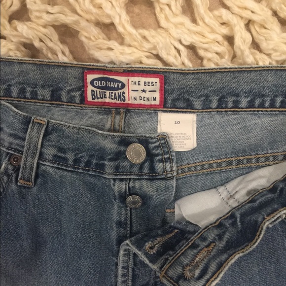 Old Navy Button Fly Jeans 🌸 Size 10 - Picture 2 of 2